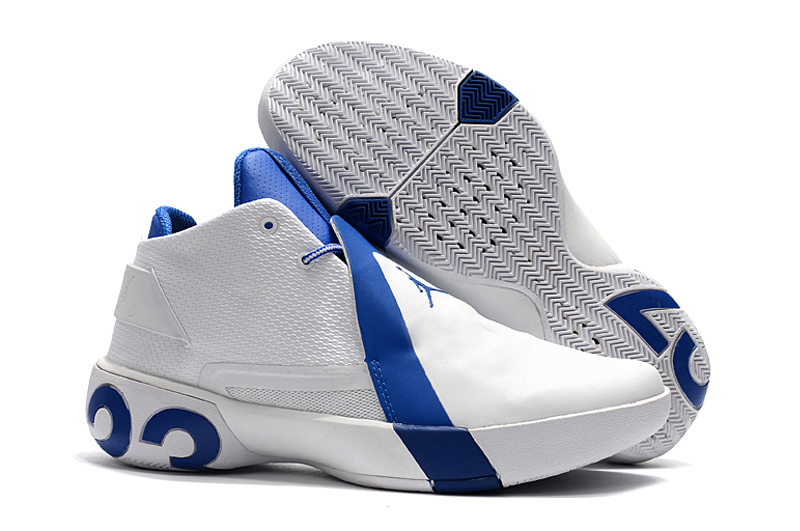 Jordan UltryFly 3 White Blue Shoes - Click Image to Close